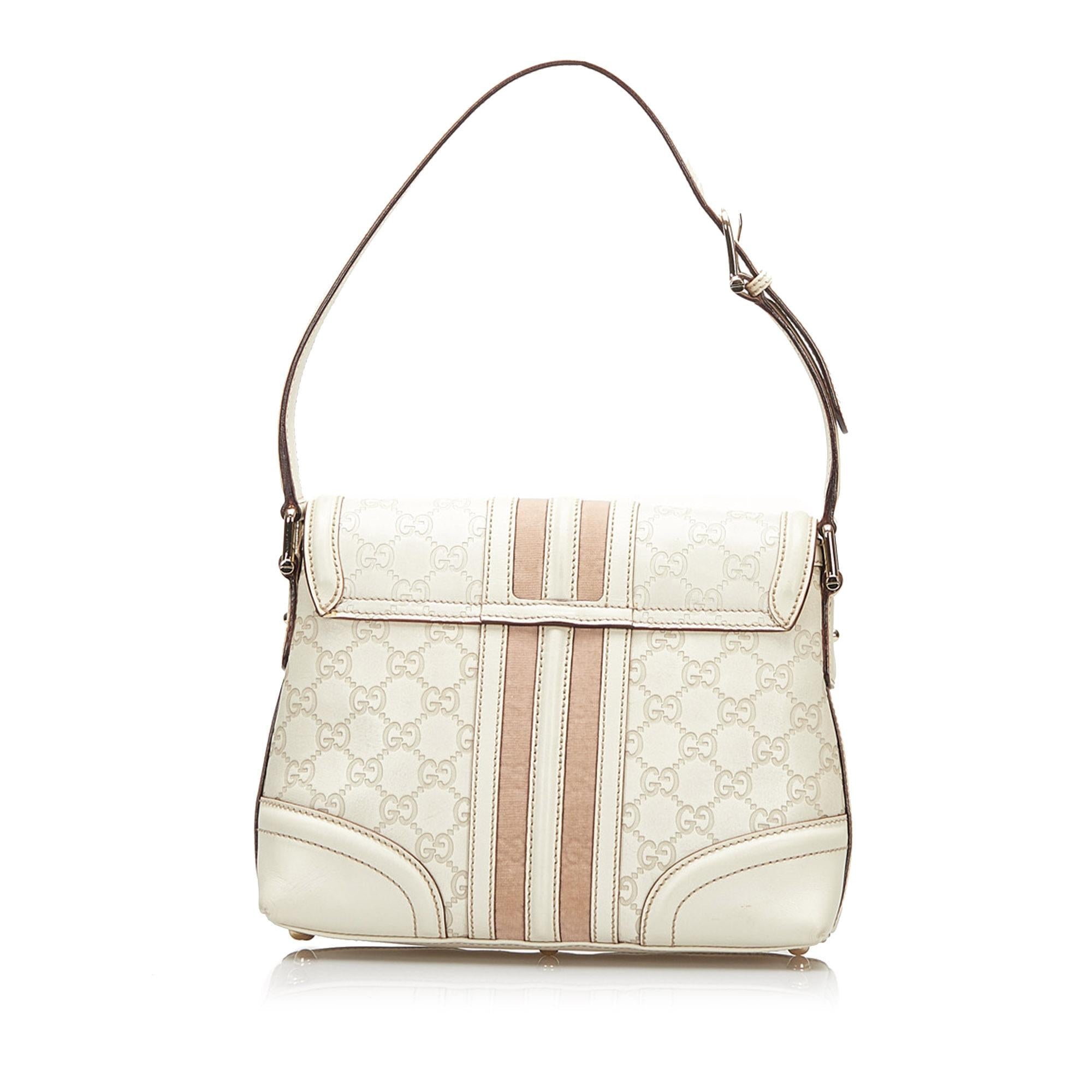 Gucci Guccissima Treasure Shoulder Bag (SHG-35192)