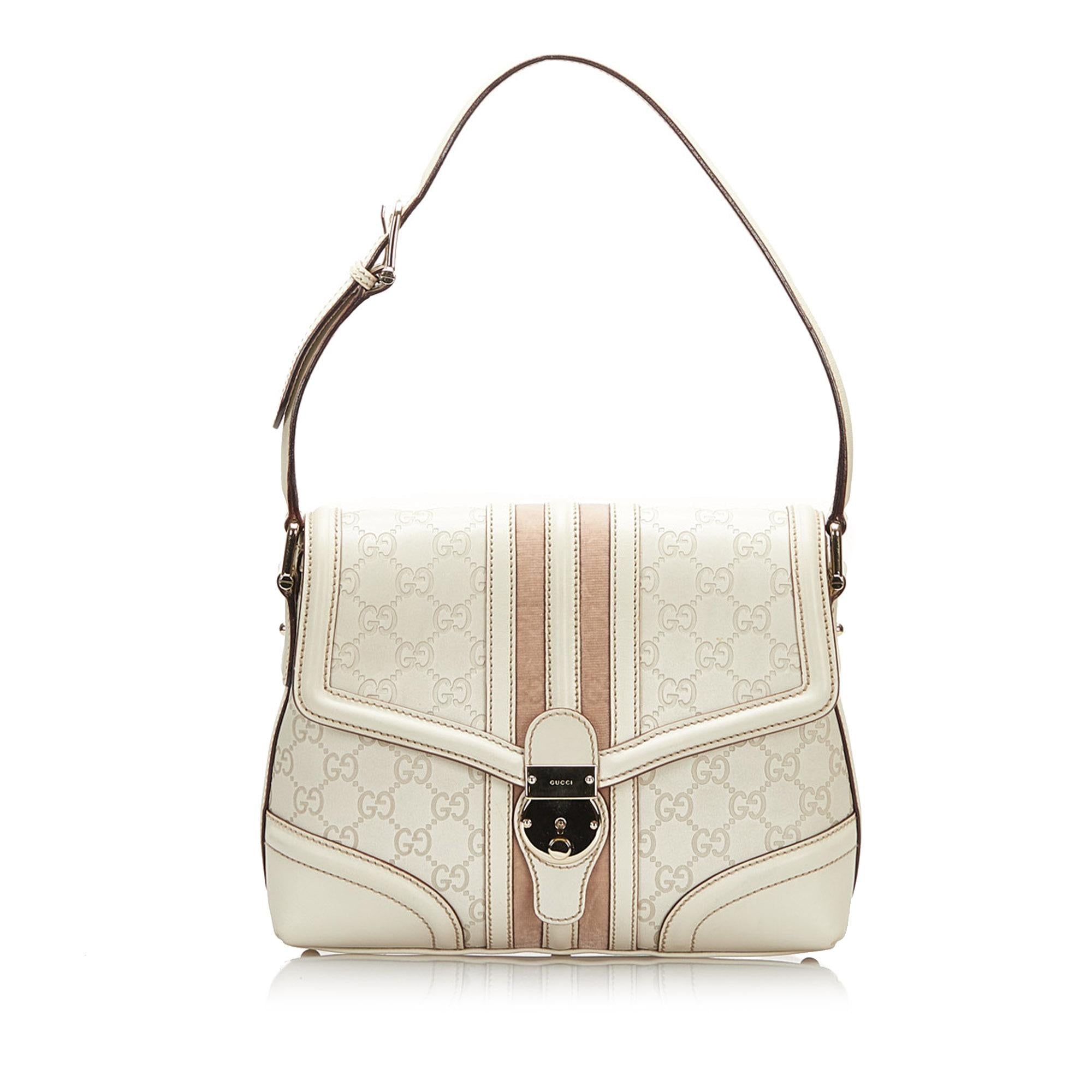 Gucci Guccissima Treasure Shoulder Bag (SHG-35192)