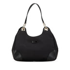 Gucci Guccissima Trimmed Canvas Colbert Shoulder Bag