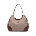 Gucci Guccissima Trimmed Canvas Colbert Shoulder Bag