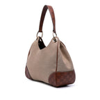 Gucci Guccissima Trimmed Canvas Colbert Shoulder Bag