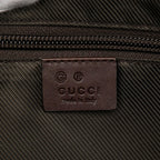 Gucci Guccissima Trimmed Canvas Crossbody