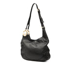 Gucci Guccissima Trimmed Leather Charlotte Crossbody