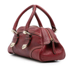 Gucci Guccissima Trimmed Leather Signoria Handbag