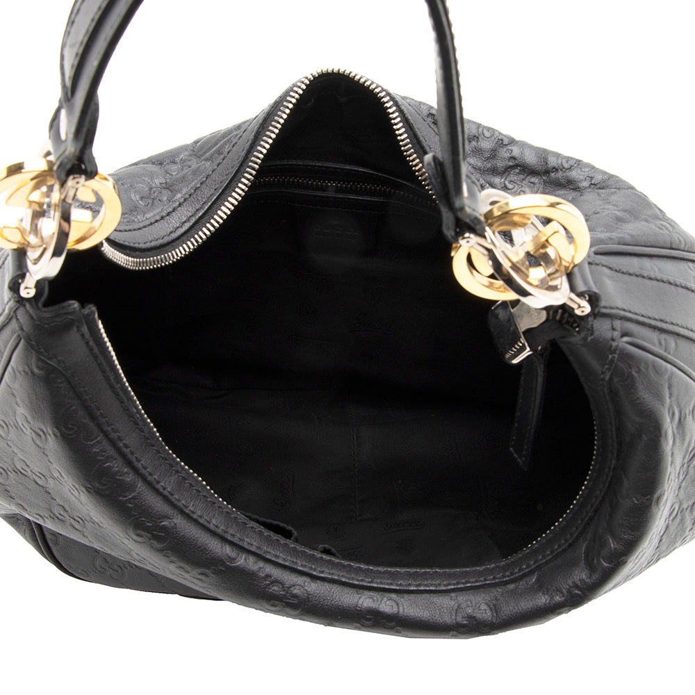 Gucci Guccissima Twins Medium Hobo (SHF-20259)