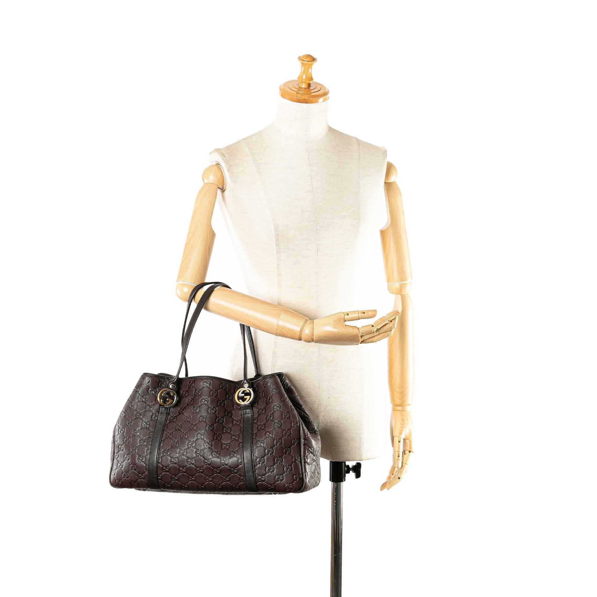 Gucci Guccissima Twins Tote (SHG-gzoPWz)