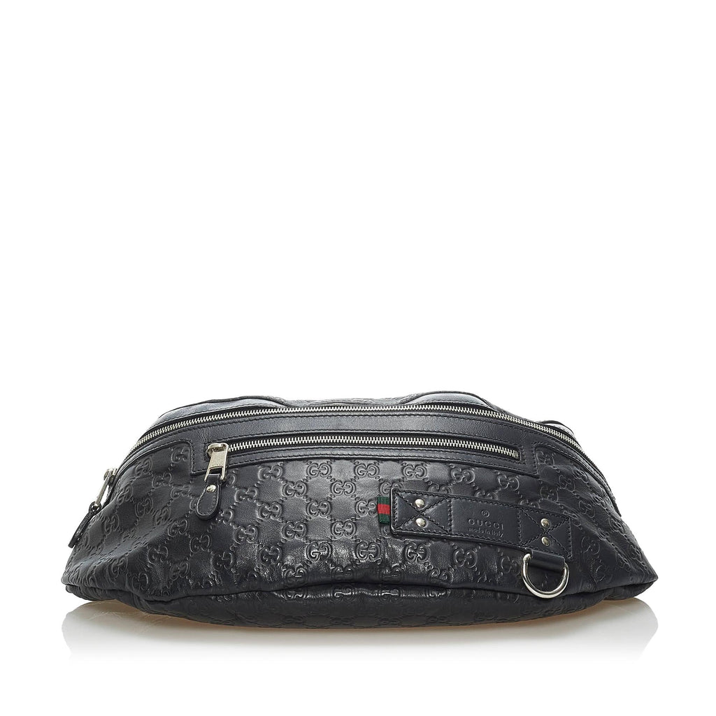 Gucci Guccissima Web Belt Bag (SHG-34264)