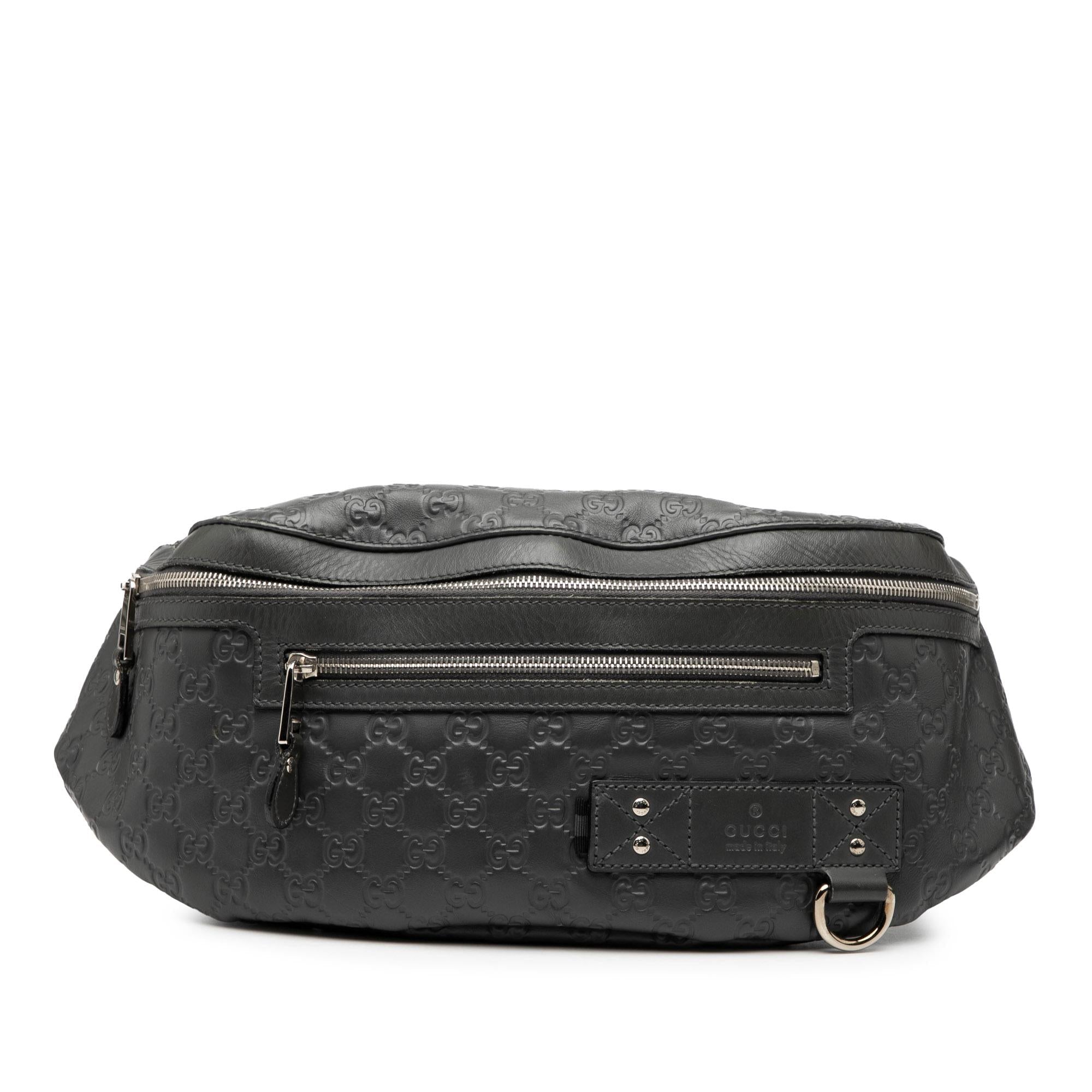 Gucci Guccissima Web Belt Bag