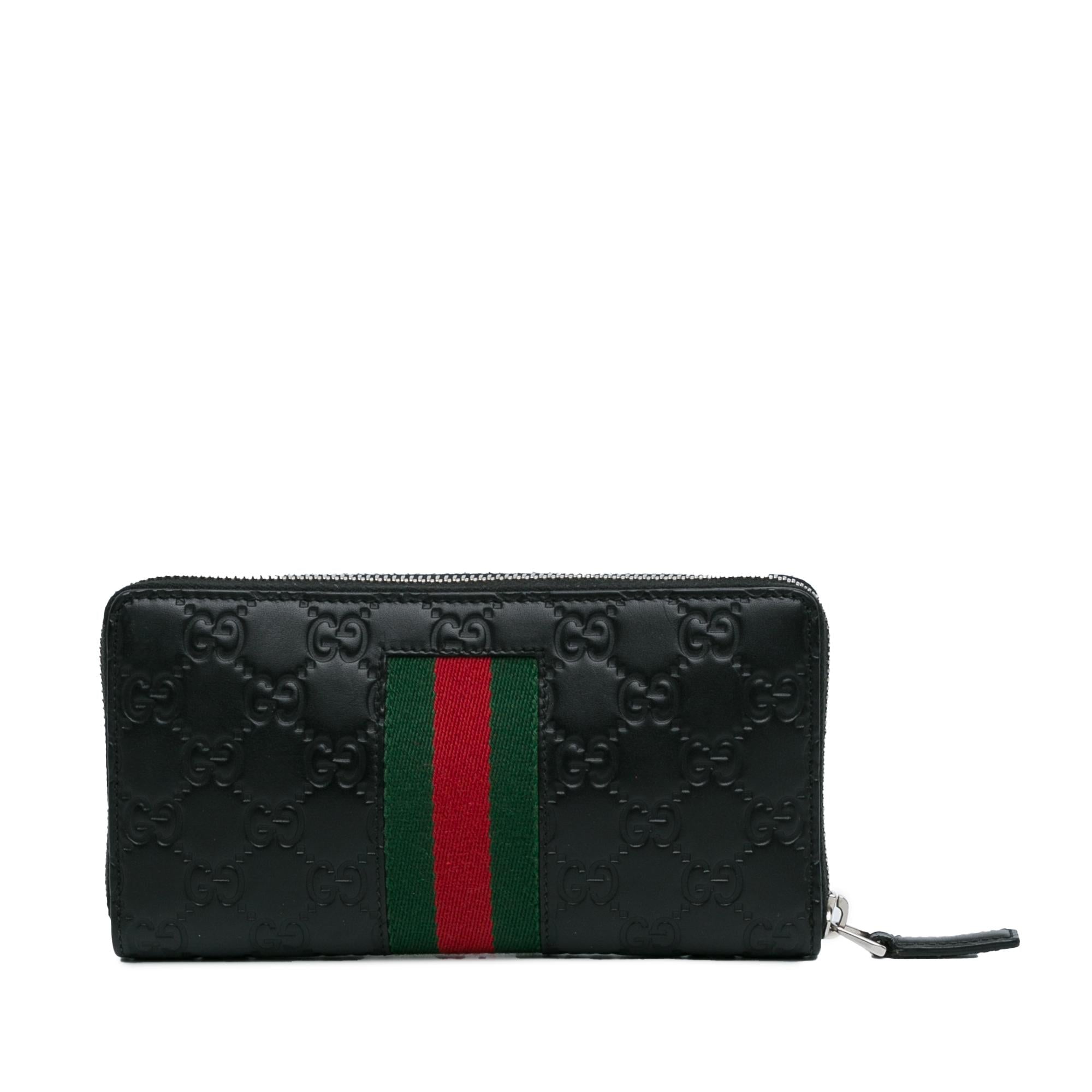 Gucci Guccissima Web Long Wallet (SHG-y4AMs4)