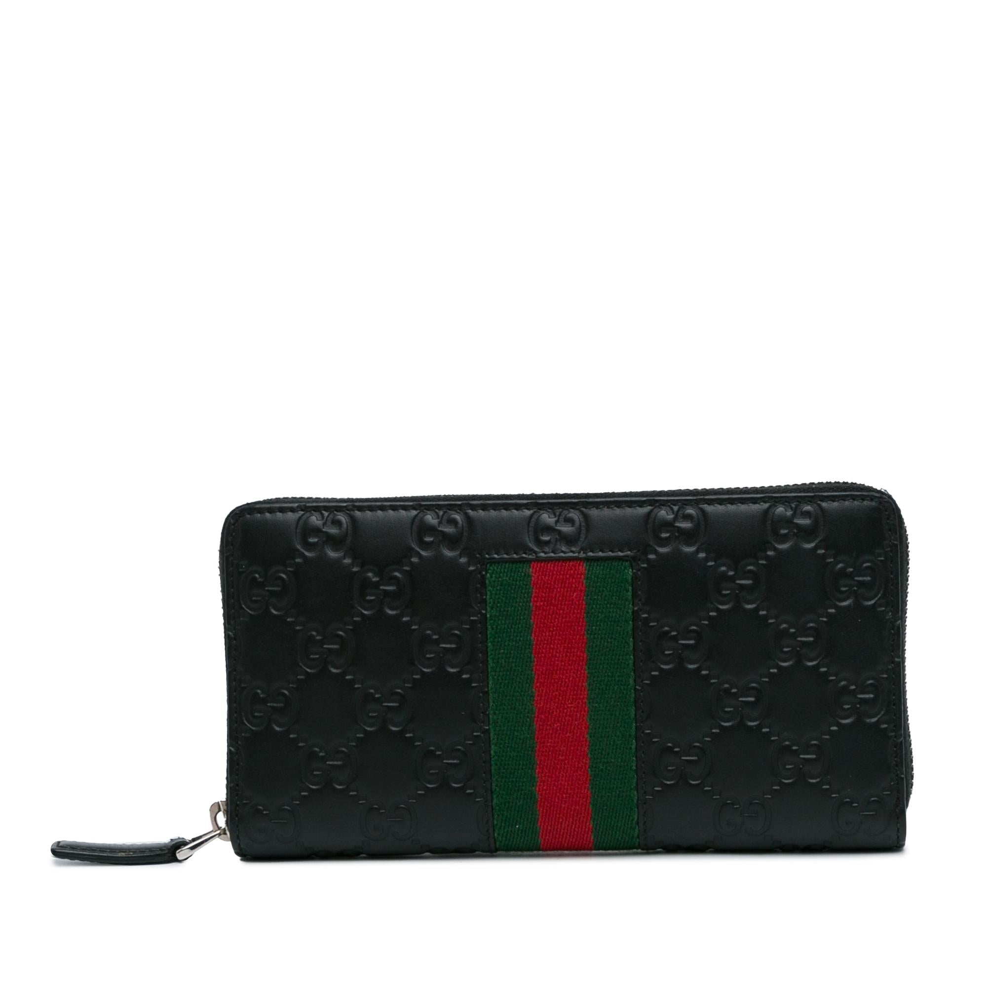 Gucci Guccissima Web Long Wallet (SHG-y4AMs4)