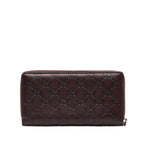 Gucci Guccissima Zip Around Long Wallet (SHG-jqu9u9)