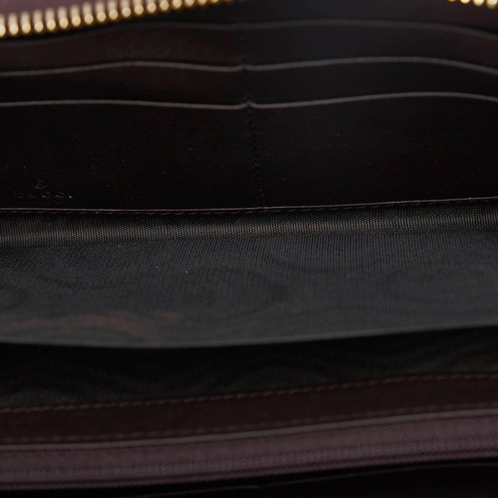 Gucci Guccissima Zip Around Long Wallet (SHG-jqu9u9)
