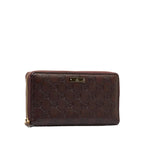 Gucci Guccissima Zip Around Long Wallet (SHG-jqu9u9)