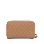 Gucci Guccissima Zip Around Small Wallet (SHG-ULverH)