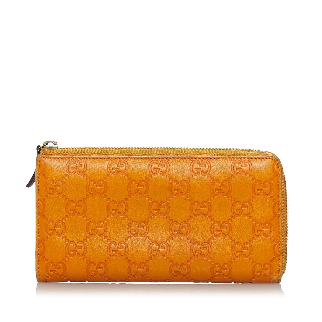 Gucci Guccissima Zip Around Wallet (SHG-33812)