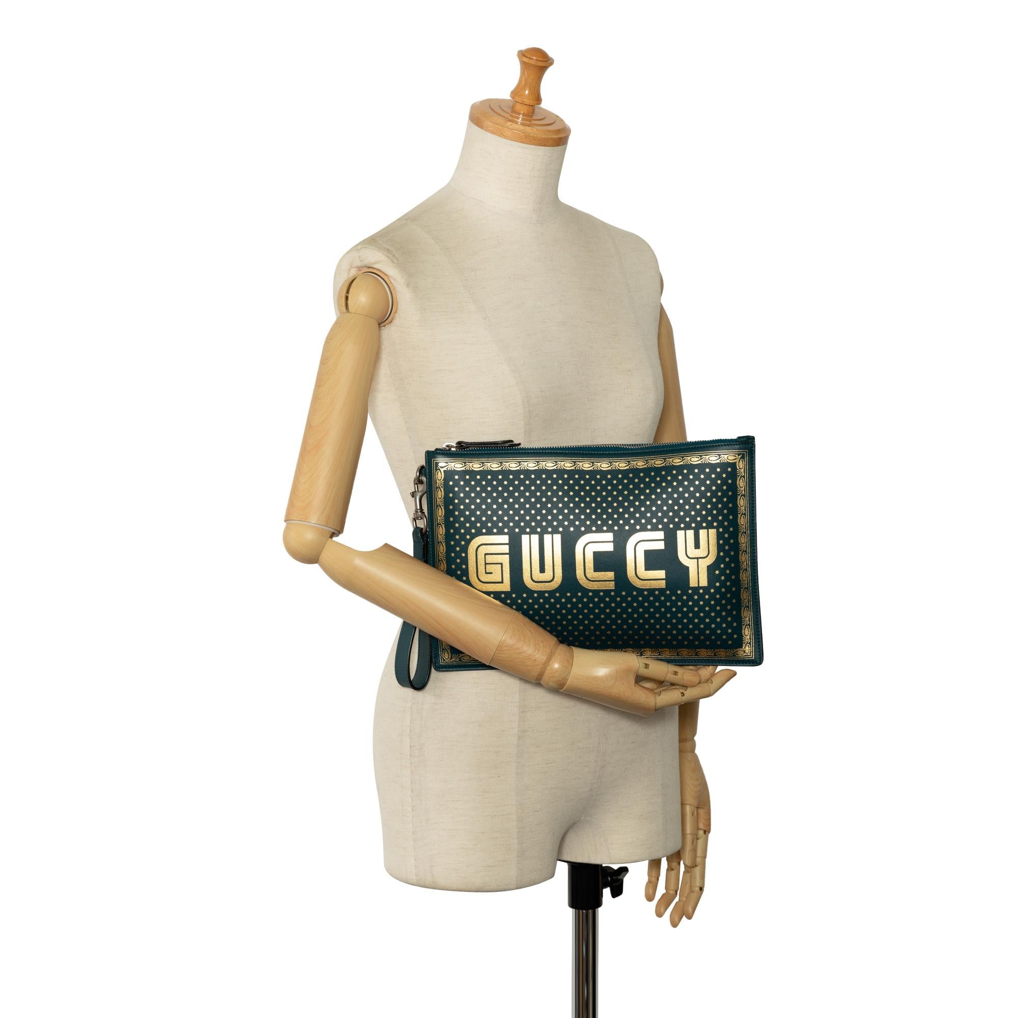 Gucci Guccy Sega Clutch (SHG-TcKN3S)