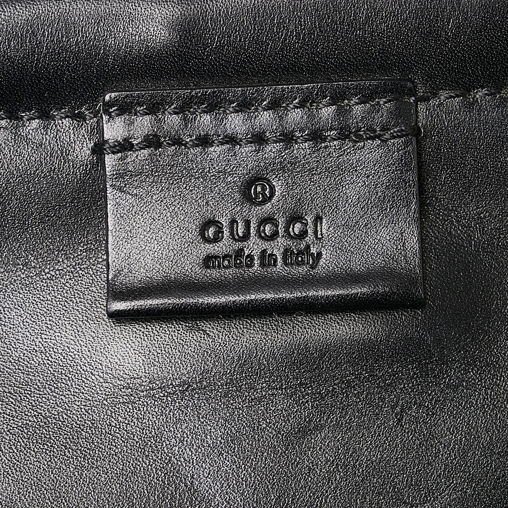 Gucci Half Moon Canvas Hobo Bag (SHG-33144)