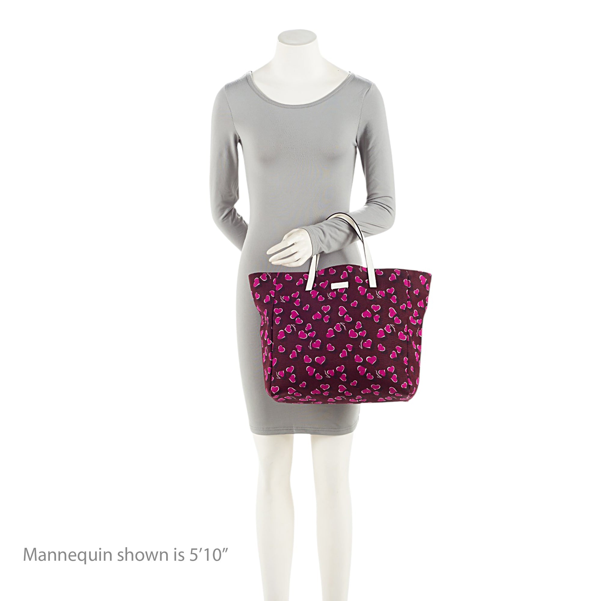 Gucci Heartbeat Canvas Shopper Tote (SHF-Bq2wXL)