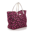 Gucci Heartbeat Canvas Tote Bag (SHG-29133)