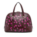 Gucci Heartbeat Leather Dome Satchel (SHG-iR5q9e)