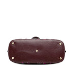 Gucci Heartbeat Leather Dome Satchel (SHG-iR5q9e)