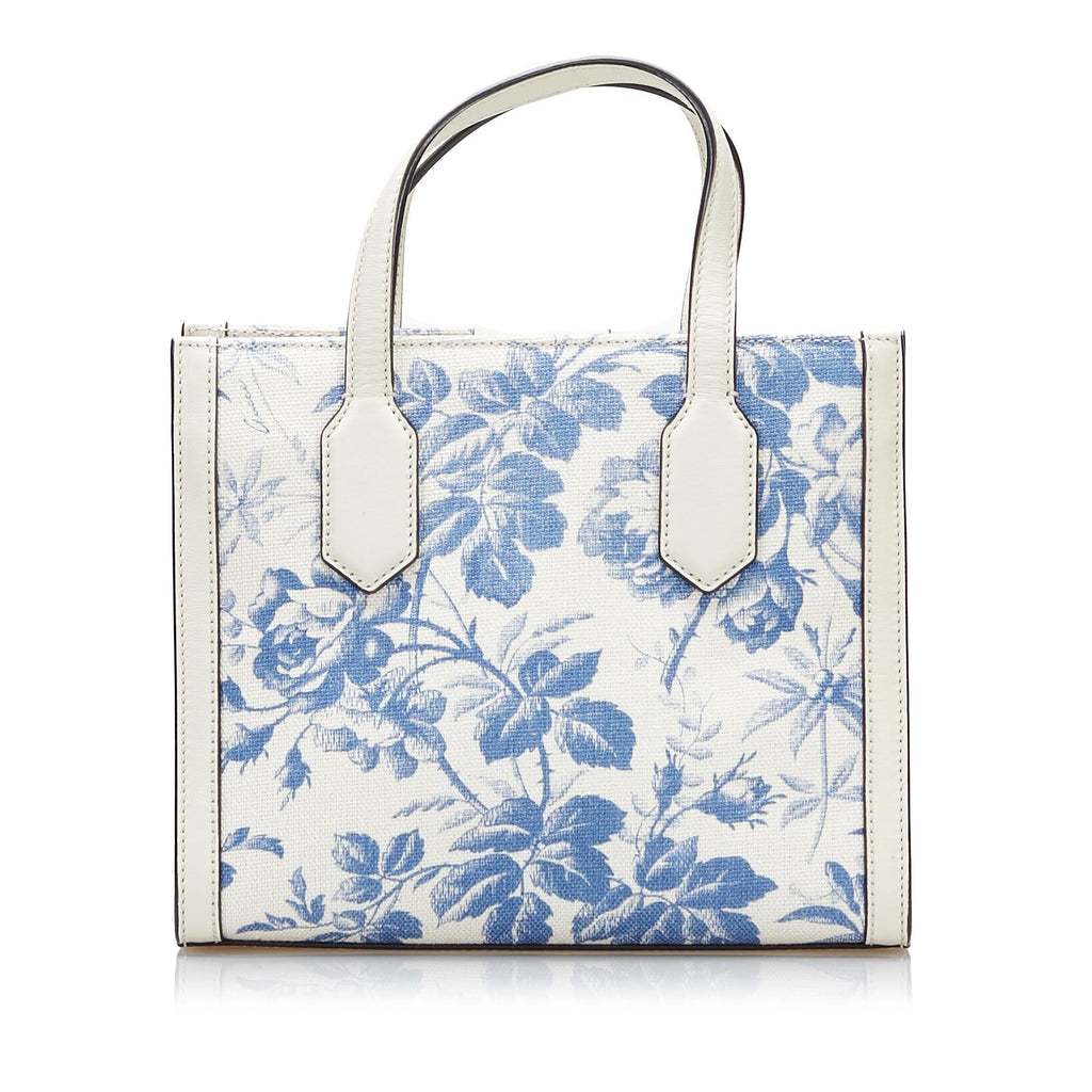 Gucci Herbarium Canvas Satchel (SHG-v4aQ2g)