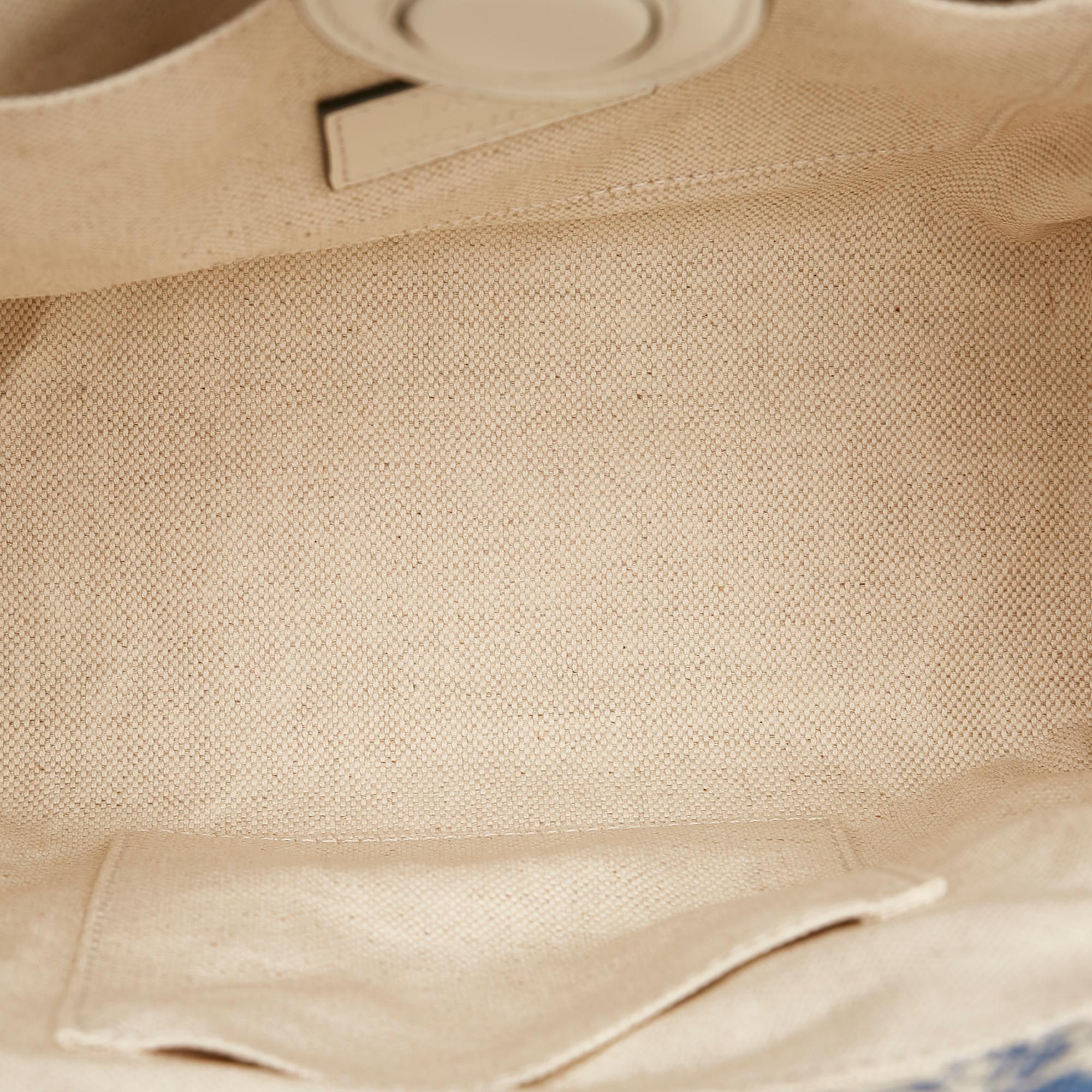 Gucci Herbarium Canvas Satchel (SHG-v4aQ2g)