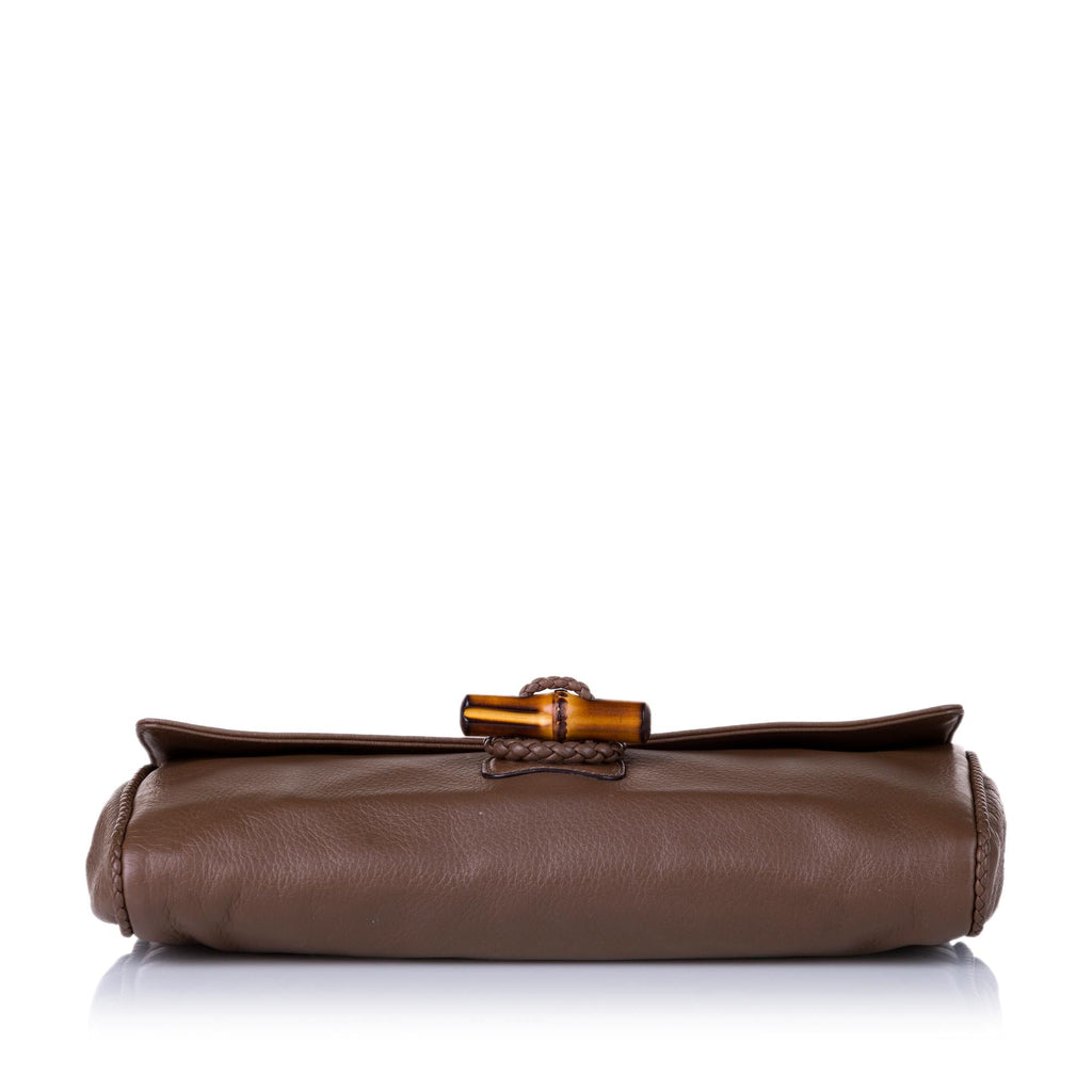 Gucci Hip Bamboo Clutch (SHG-35212)