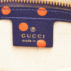 Gucci Horsebit 1955 Polka Dot Leather Handbag (SHG-26094)