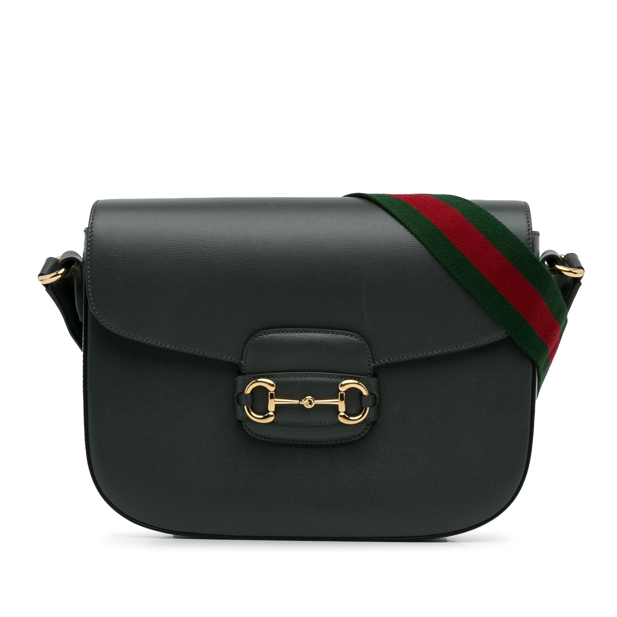 Gucci Horsebit 1955 Web Crossbody