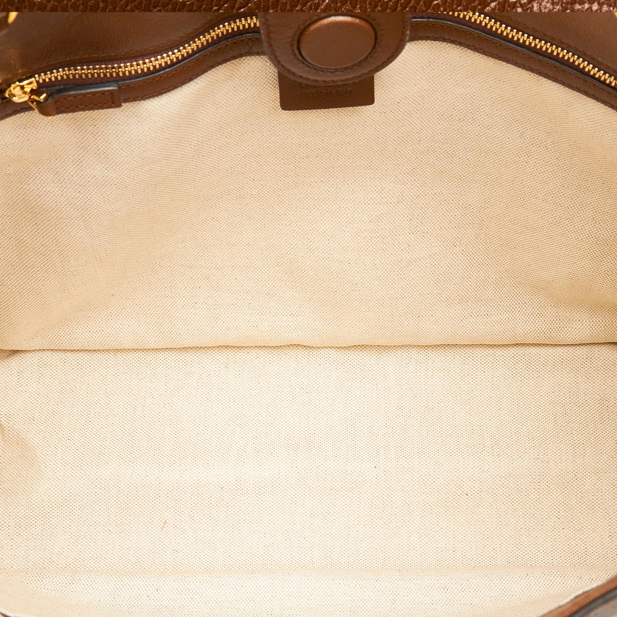 Gucci Horsebit 1995 Leather Tote Bag (SHG-8KCkxu)