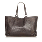 Gucci Horsebit Abbey D-Ring Leather Tote Bag (SHG-31931)
