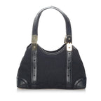 Gucci Horsebit Canvas Handbag (SHG-31147)