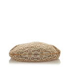 Gucci Horsebit Canvas Hobo Bag (SHG-25298)
