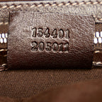 Gucci Horsebit Canvas Hobo Bag (SHG-29795)