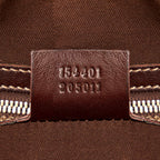Gucci Horsebit Canvas Hobo Bag (SHG-30157)