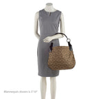 Gucci Canvas Horsebit Hobo (SHF-15066)
