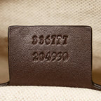 Gucci Horsebit Canvas Shoulder Bag (SHG-30005)