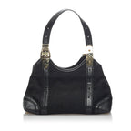 Gucci Horsebit Canvas Shoulder Bag (SHG-34217)