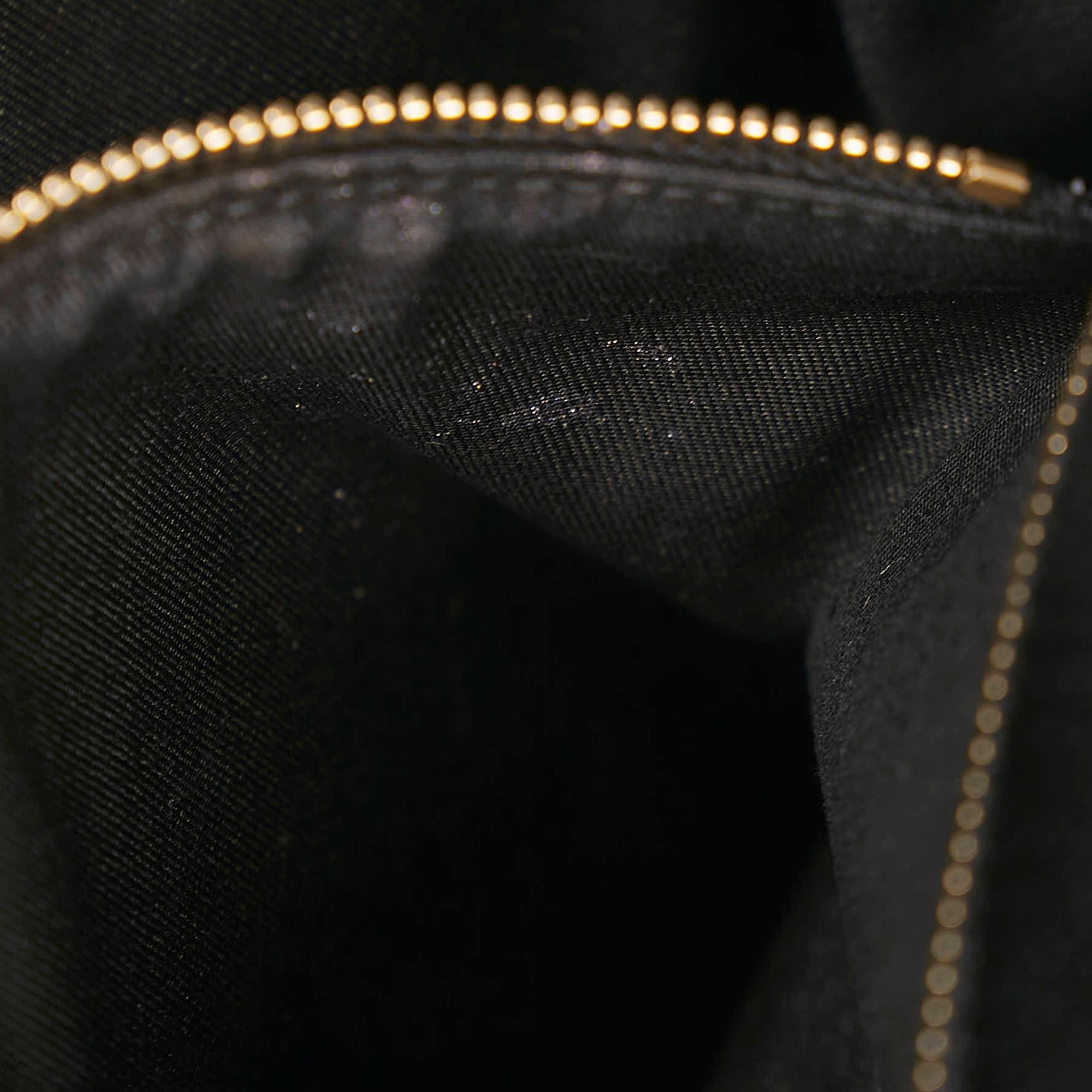 Gucci Horsebit Canvas Shoulder Bag (SHG-34217)