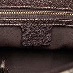 Gucci Horsebit Canvas Shoulder Bag (SHG-NMG11x)