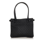 Gucci Horsebit Canvas Shoulder Bag (SHG-7Ier59)