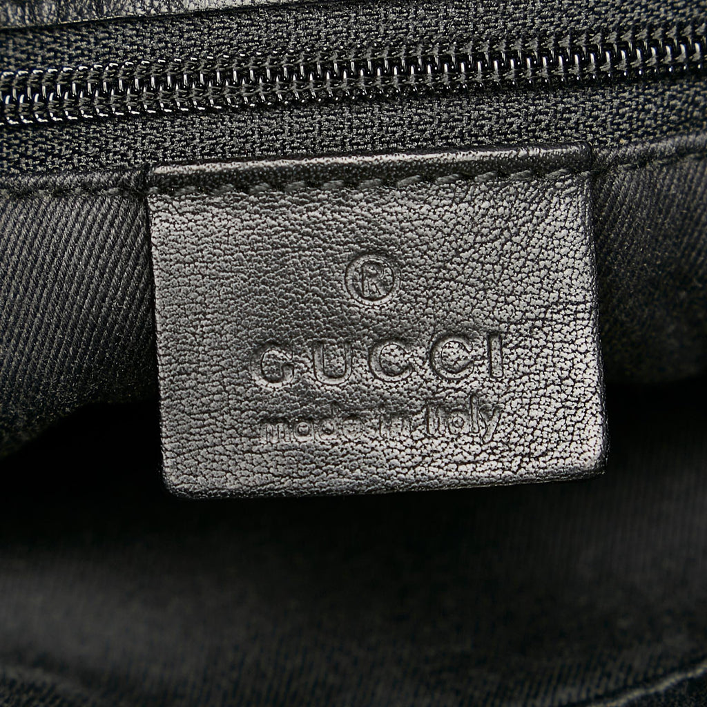 Gucci Horsebit Canvas Shoulder Bag (SHG-7Ier59)