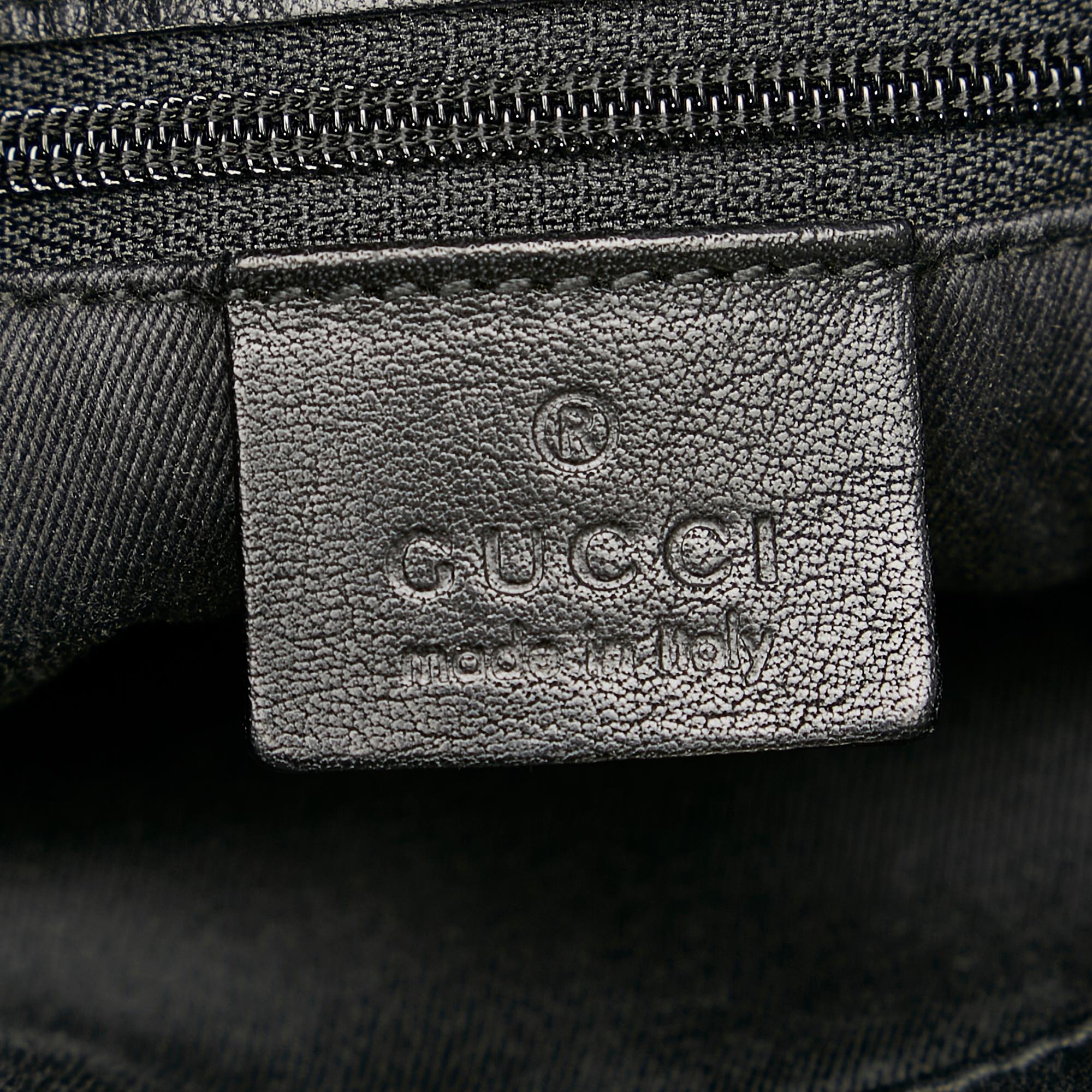Gucci Horsebit Canvas Shoulder Bag (SHG-7Ier59)