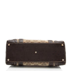 Gucci Horsebit Canvas Shoulder Bag (SHF-t8v4XG)