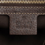 Gucci Horsebit Canvas Shoulder Bag (SHF-t8v4XG)