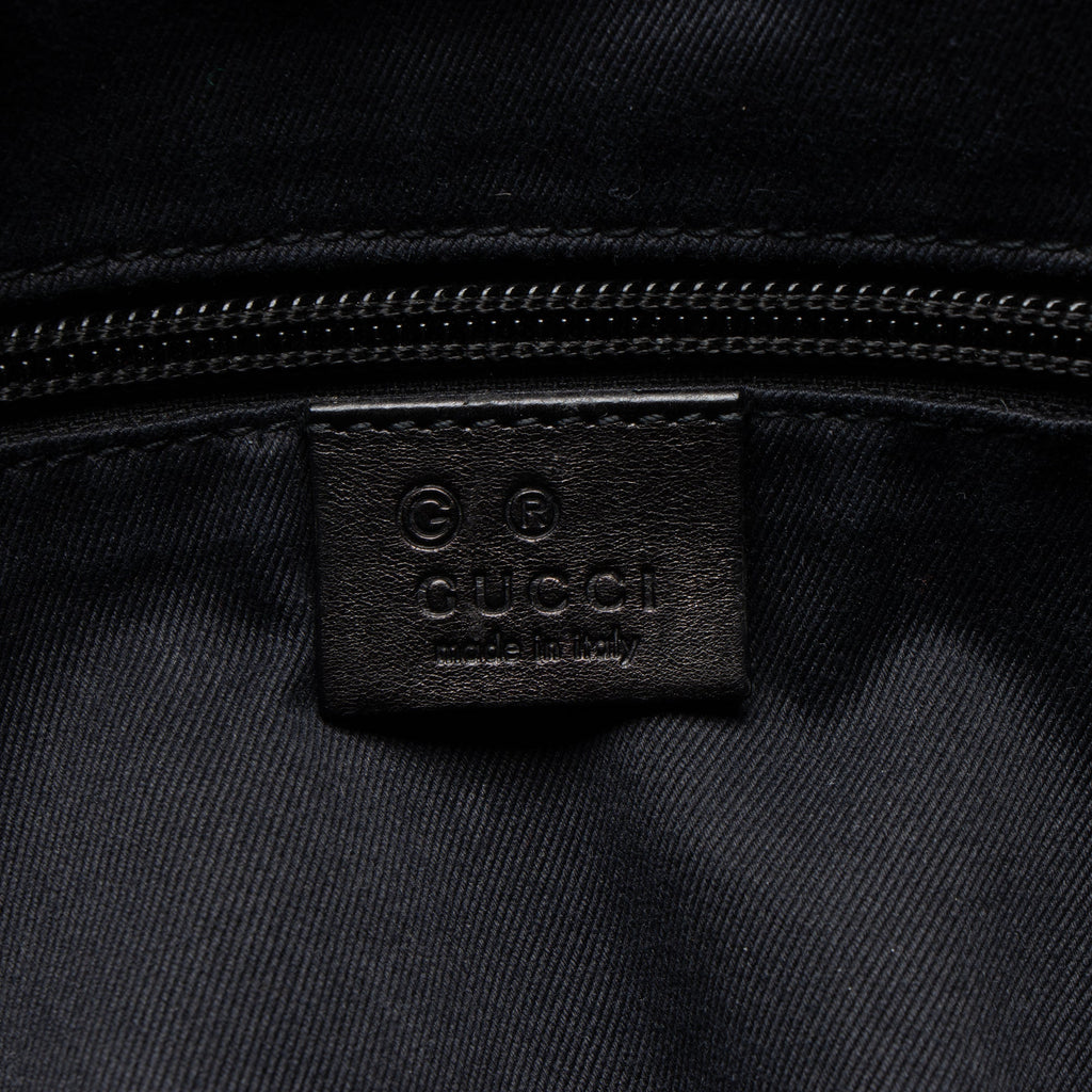 Gucci Horsebit Canvas Tall Tote