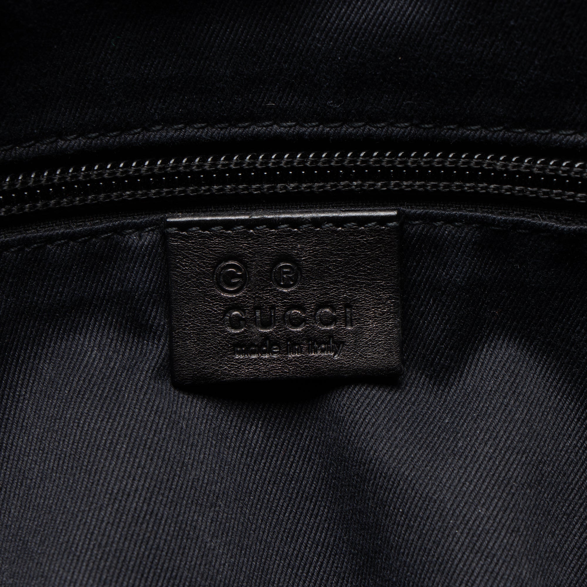 Gucci Horsebit Canvas Tall Tote