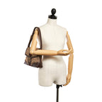 Gucci Horsebit Canvas Web Treasure Shoulder Bag (SHG-29348)
