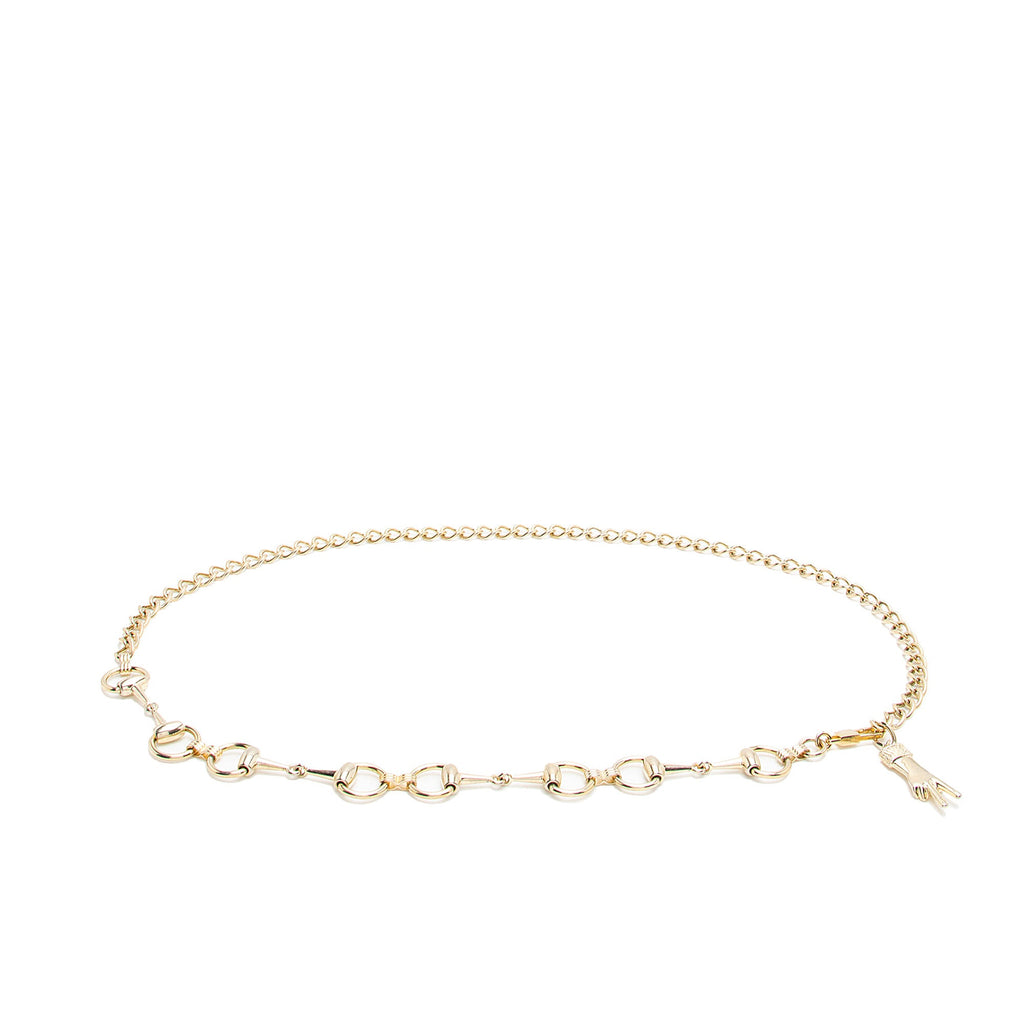 Gucci Horsebit Chain Belt - OS (SHF-i5cg1d)